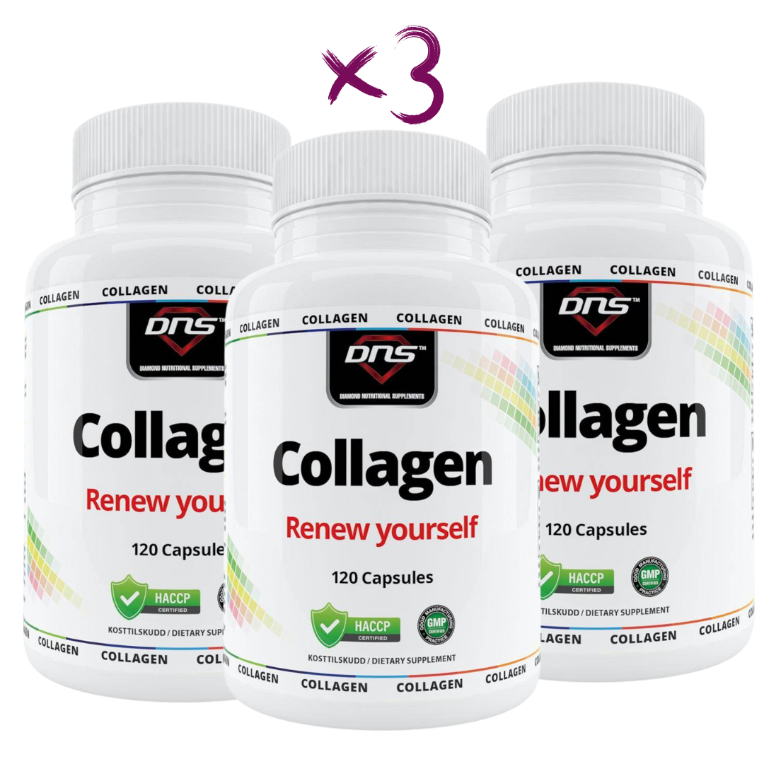 Collagen Kapsler - 3 Bokser