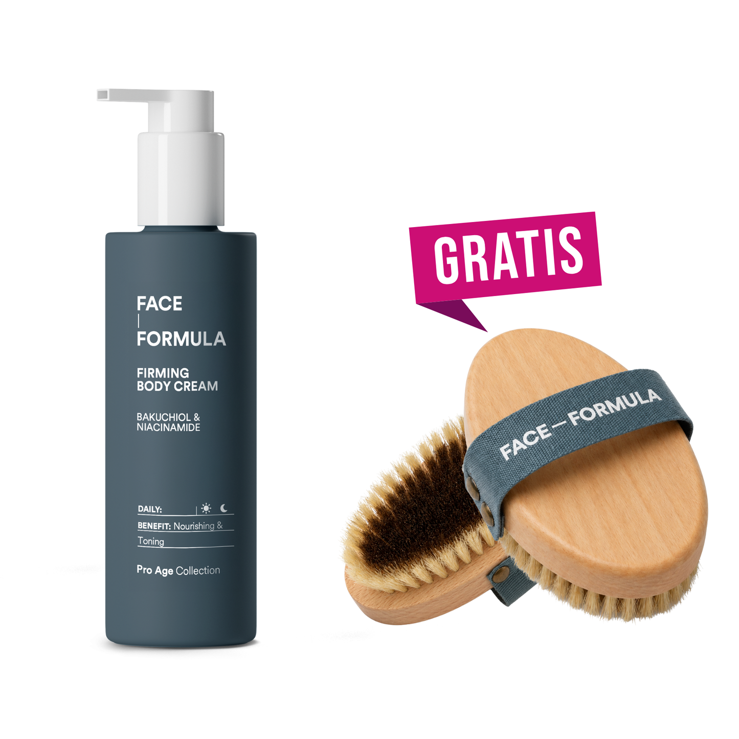 FF Firming Body Cream - Få gratis FF Body Brush