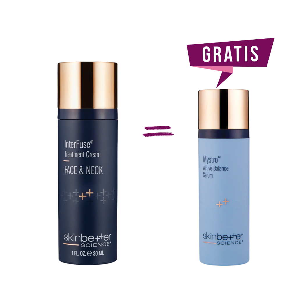 SkinBetter InterFuse Treatment Cream FACE & NECK + Mystro Serum 15 ml gratis