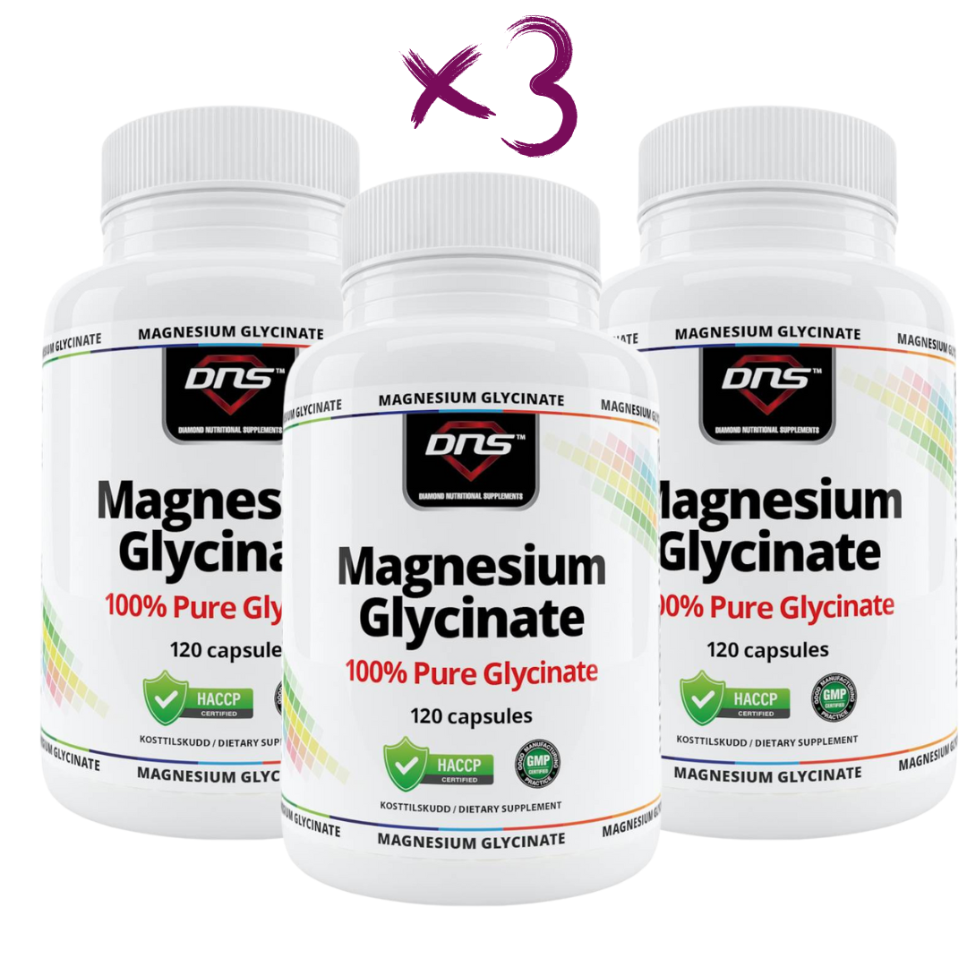 Magnesium Glycinate kapser (3 bokser)