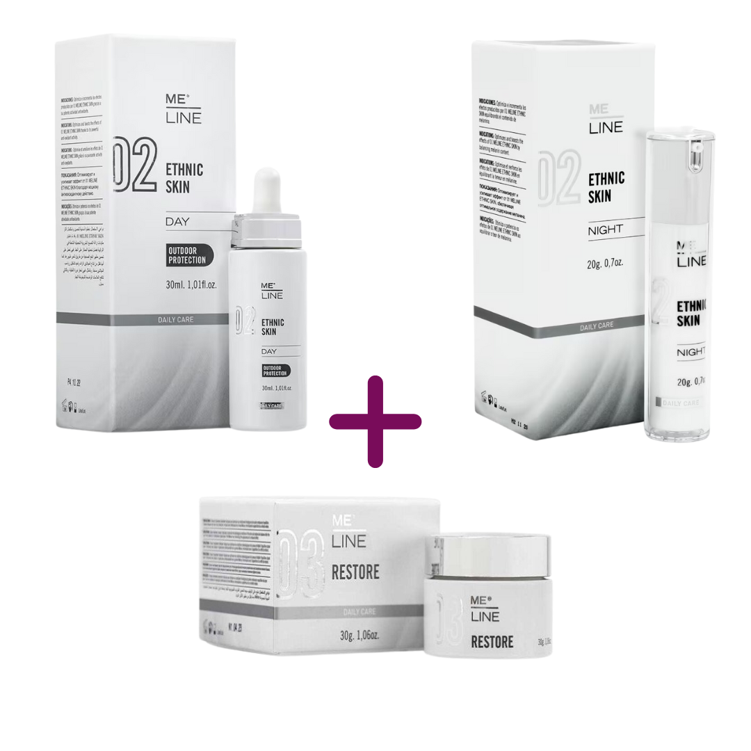 MeLine Ethnic (02 Day + 02 Night + Restore Cream)