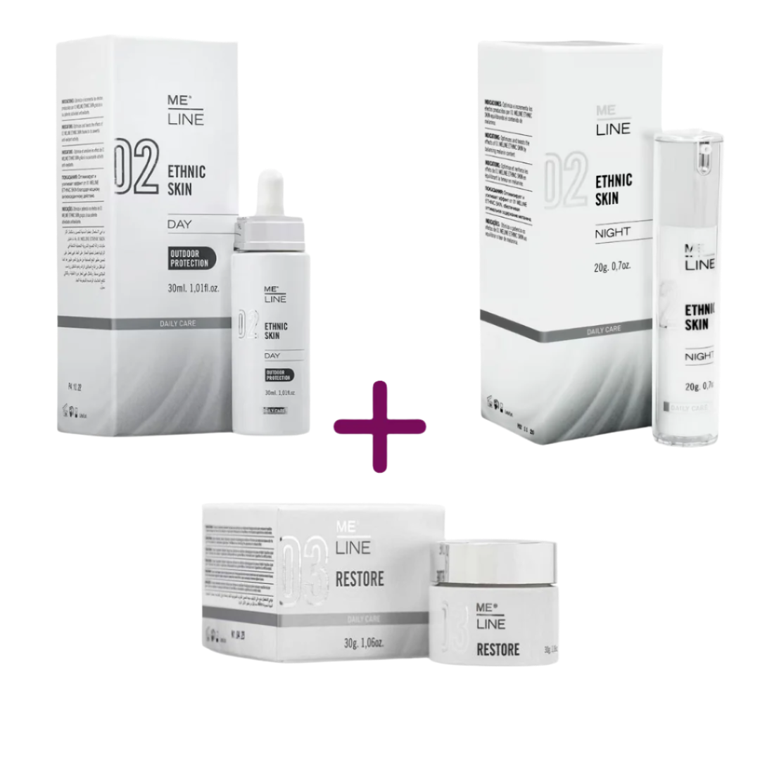 MeLine Ethnic (02 Day + 02 Night + Restore Cream)