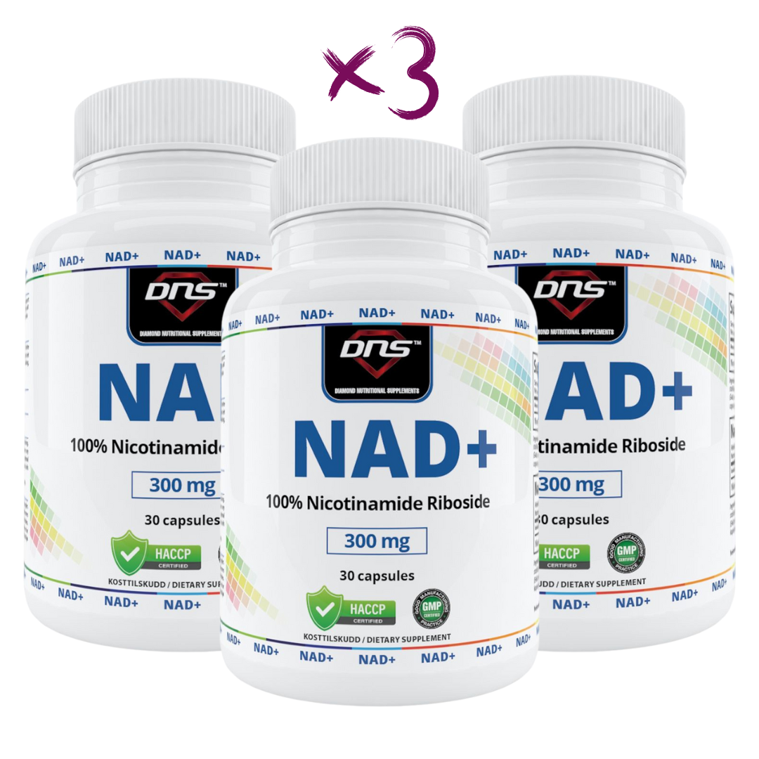 NAD+ kapsler (3 x)