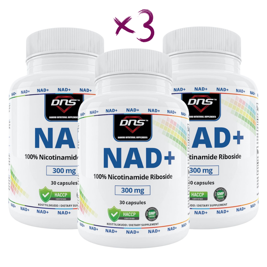 NAD+ kapsler (3 x)