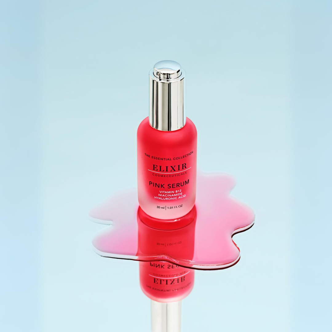 Ansiktsserum - Pink Serum fra Elixir