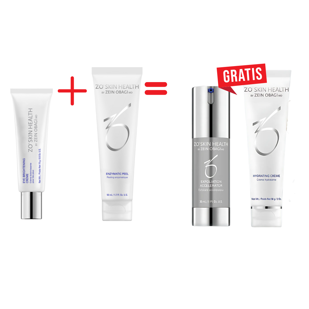 ZO Eye Brightening Crème + Enzymetic Peel = GRATIS Gave