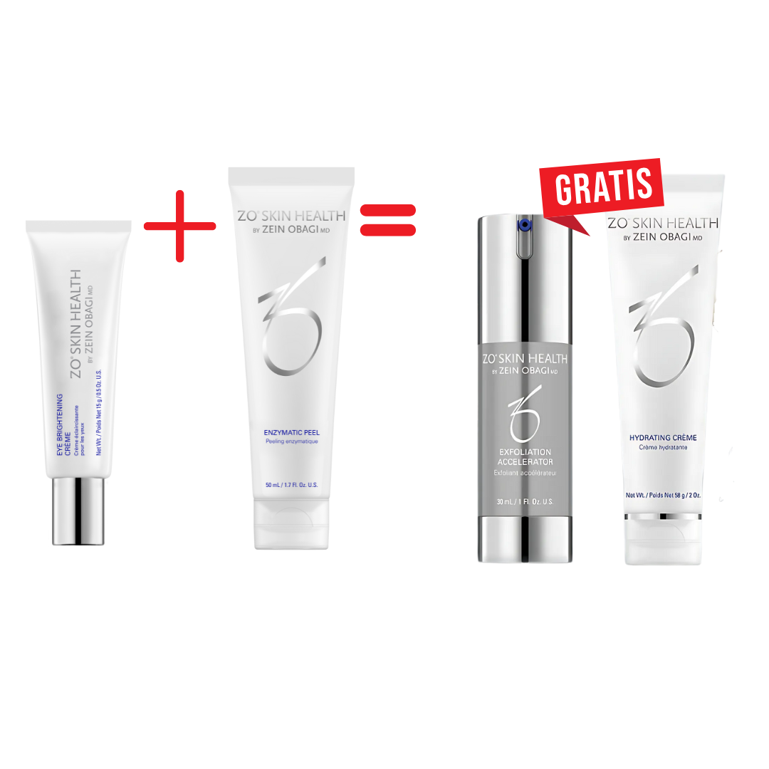 ZO Eye Brightening Crème + Enzymetic Peel = GRATIS Gave
