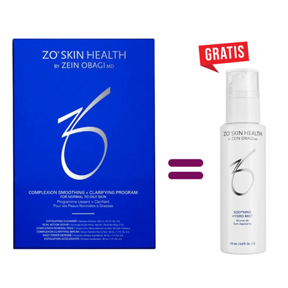Complexion Smoothing + Clarifying Program  KIT + gratis Soothing Hydro Mist 100 ml