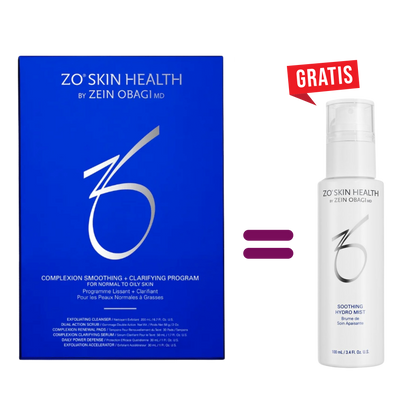Complexion Smoothing + Clarifying Program  KIT + gratis Soothing Hydro Mist 100 ml