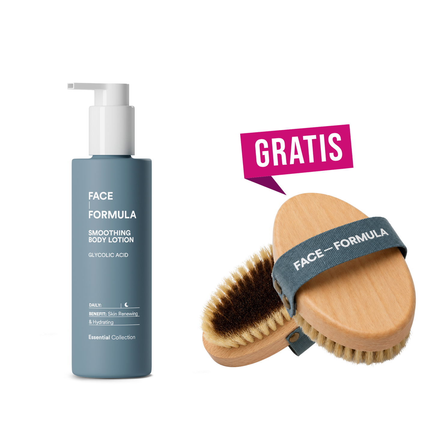FF Smoothing Bodylotion - Få gratis FF Body Brush
