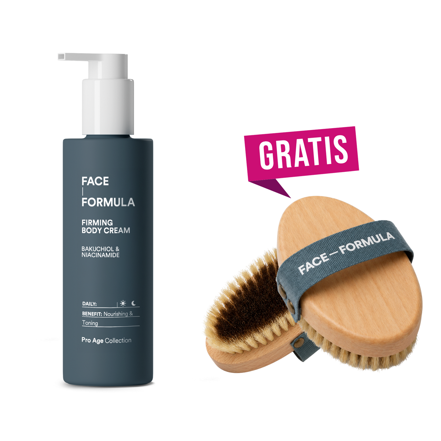 FF Firming Body Cream - Få gratis FF Body Brush