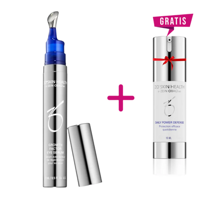 Growth Factor Eye Serum fra ZO  + Gratis Daily Power Defense