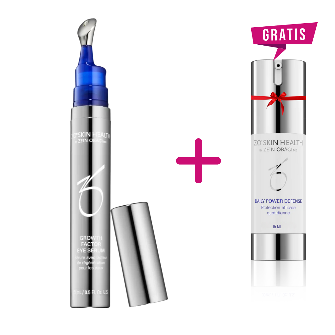 Growth Factor Eye Serum fra ZO  + Gratis Daily Power Defense