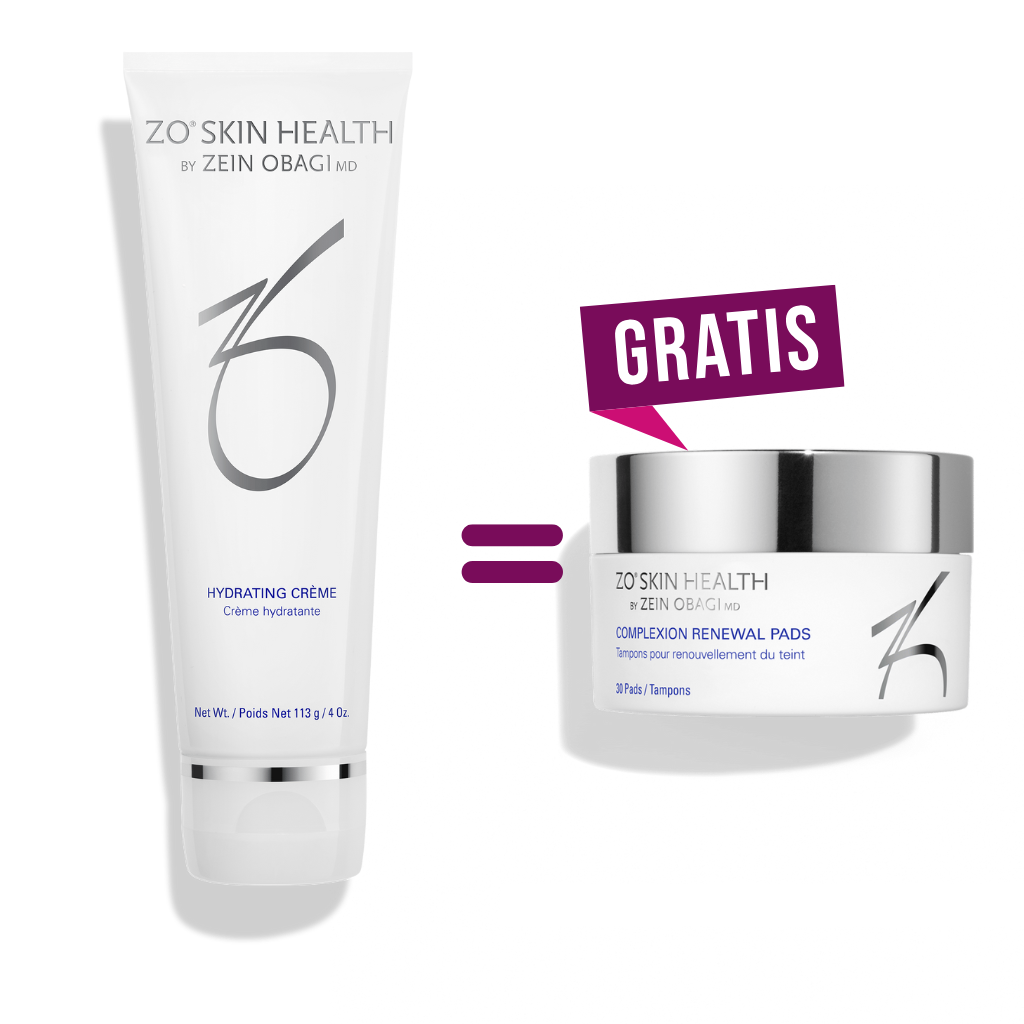 Hydrating Creme fra ZO + Gratis Complexion Renewal Pads