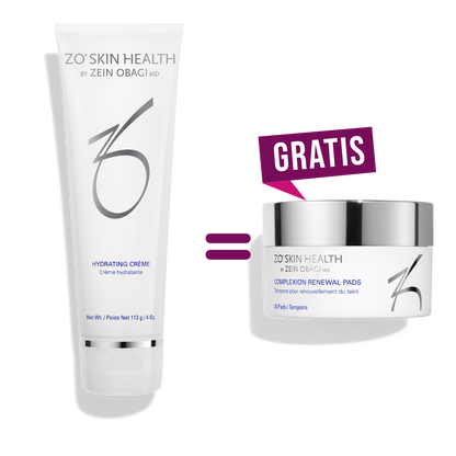 Hydrating Creme fra ZO + Gratis Complexion Renewal Pads