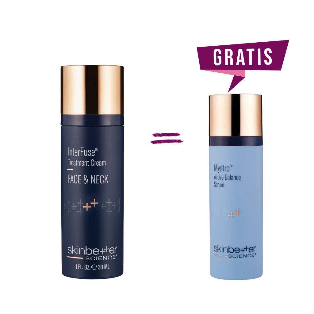 SkinBetter InterFuse Treatment Cream FACE & NECK + Mystro Serum 15 ml gratis