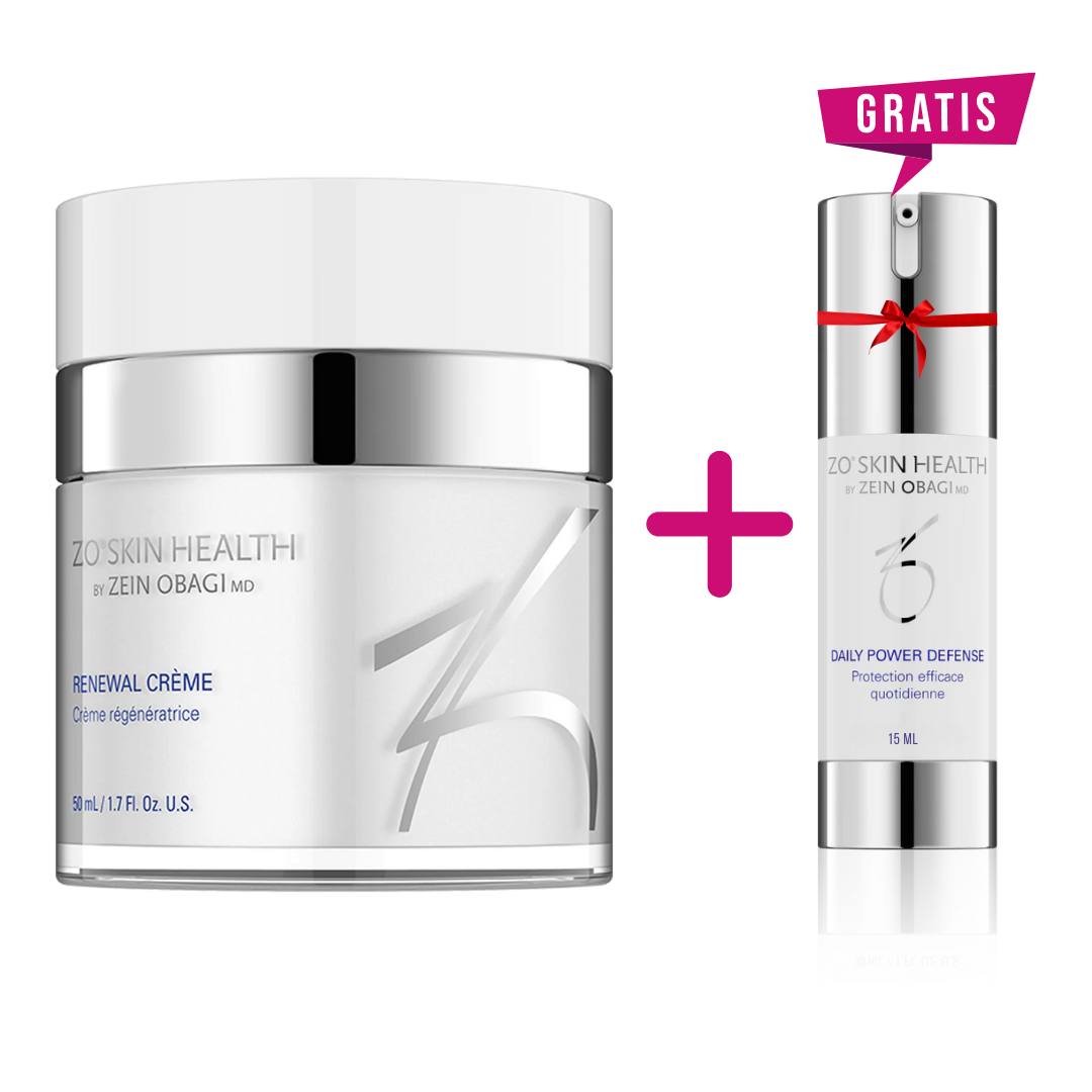 RENEWAL CRÈME + Gratis Daily Power Defense