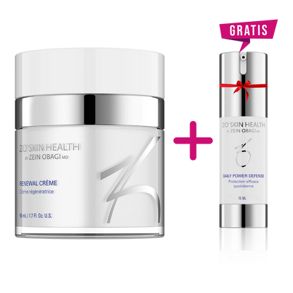 RENEWAL CRÈME + Gratis Daily Power Defense