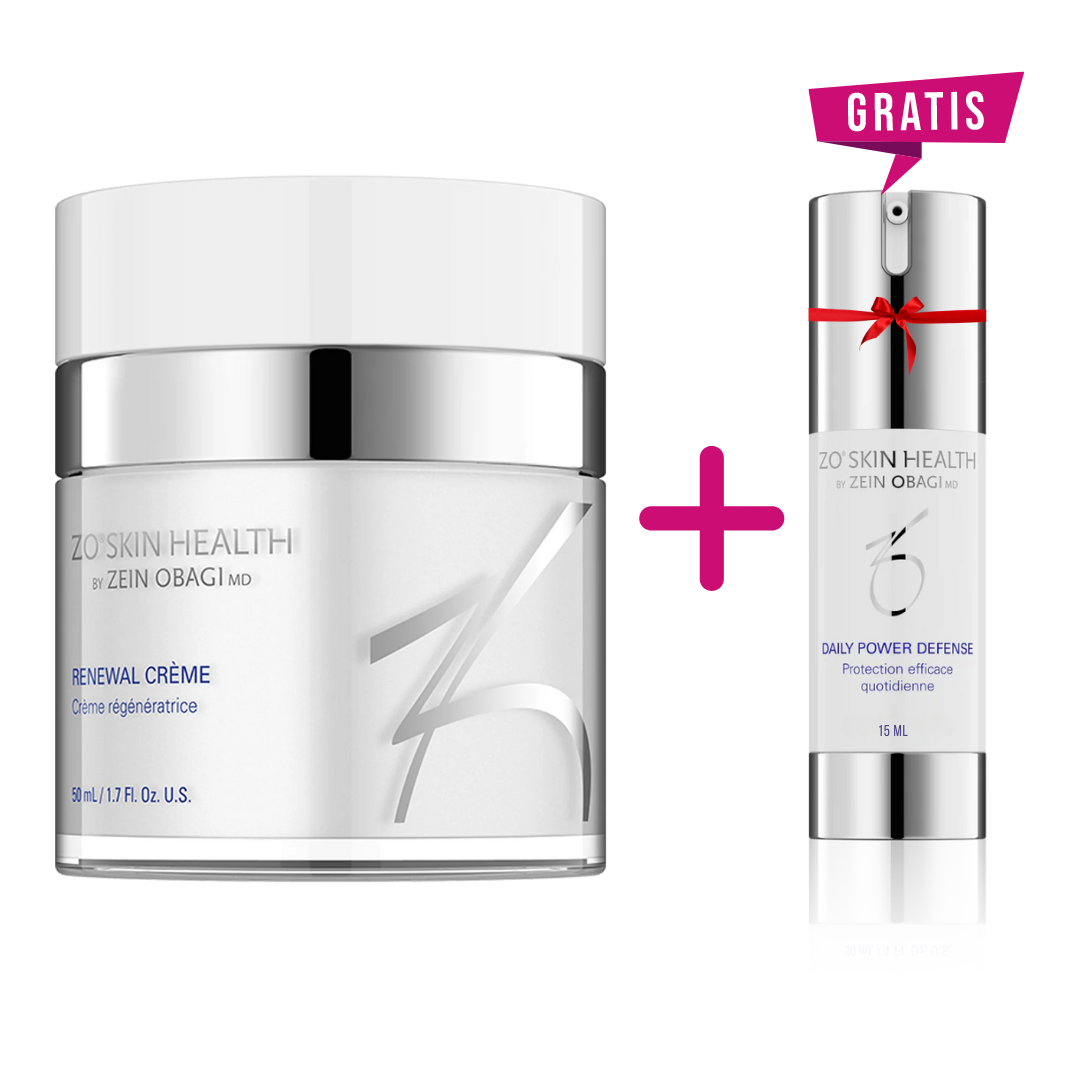 RENEWAL CRÈME + Gratis Daily Power Defense