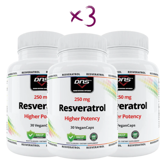 Resveratrol kapsler (3 x bokser)