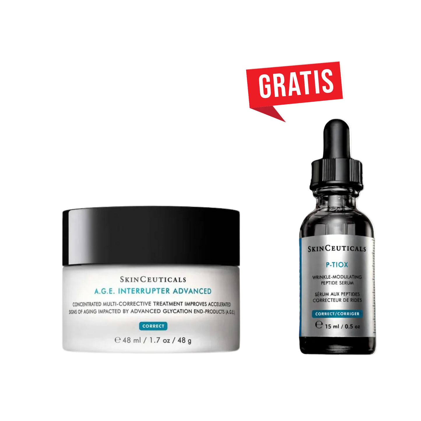 SkinCeuticals A.G.E. Interrupter Advanced + P-Tiox 15 ml gratis