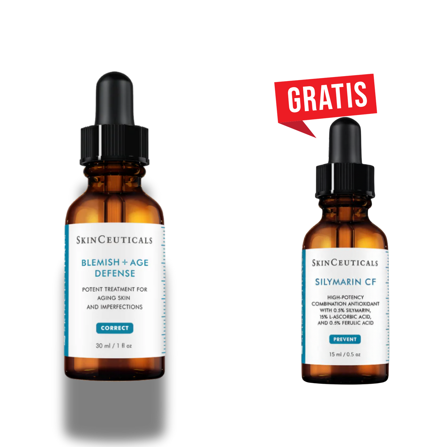 SkinCeuticals Blemish + Age Defense + Silymarin CF 15 ml gratis