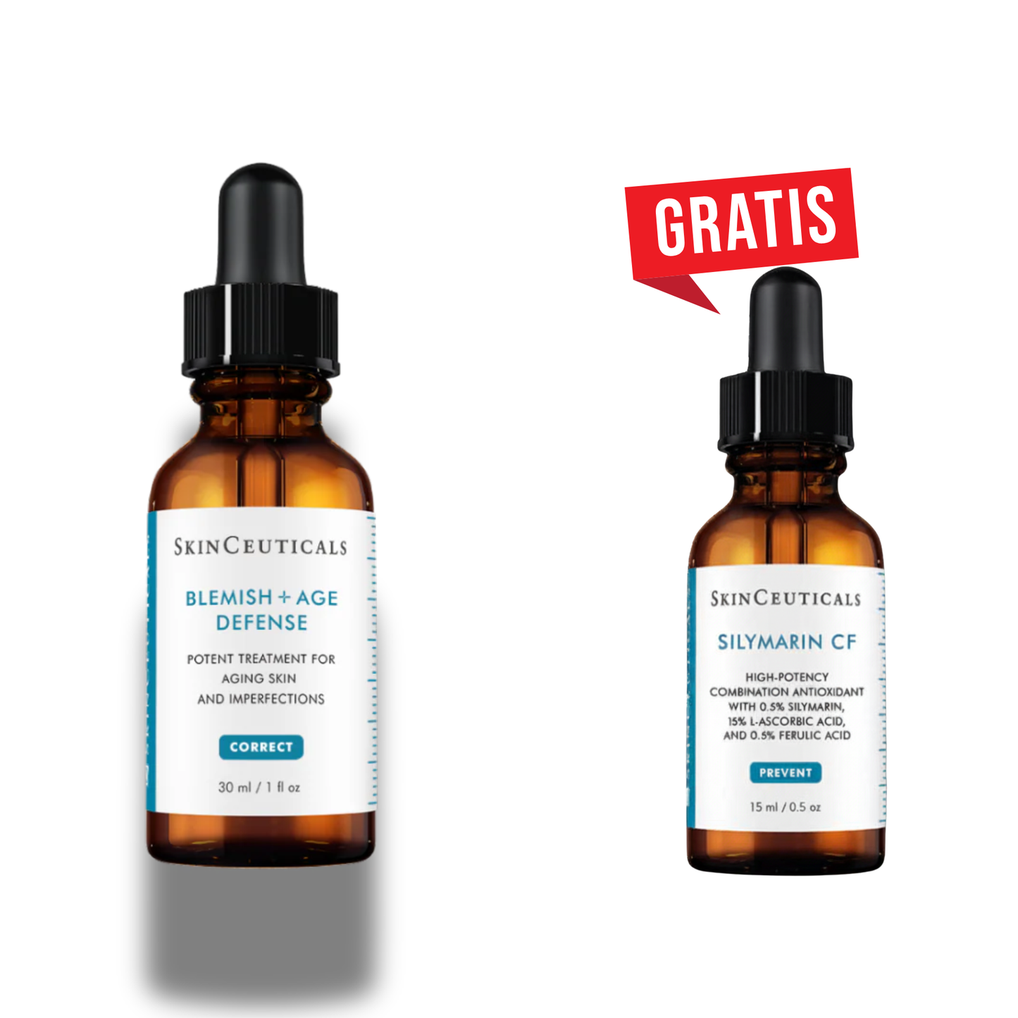 SkinCeuticals Blemish + Age Defense + Silymarin CF 15 ml gratis