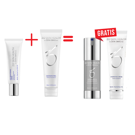 ZO Eye Brightening Crème + Enzymetic Peel = GRATIS Gave