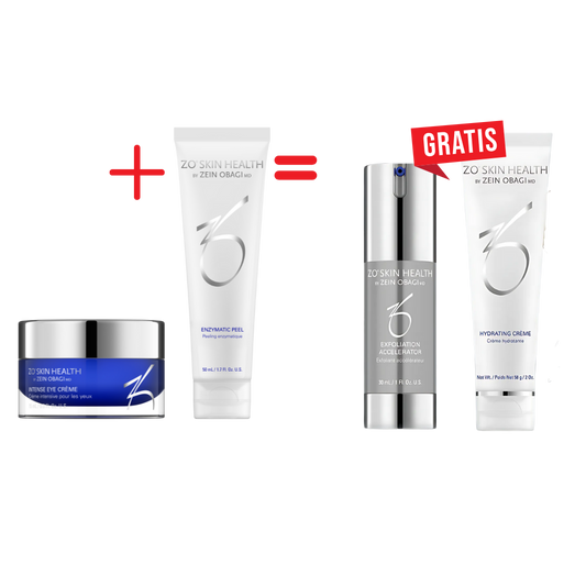 Intense Eye Crème + Enzymetic Peel = GRATIS Gave