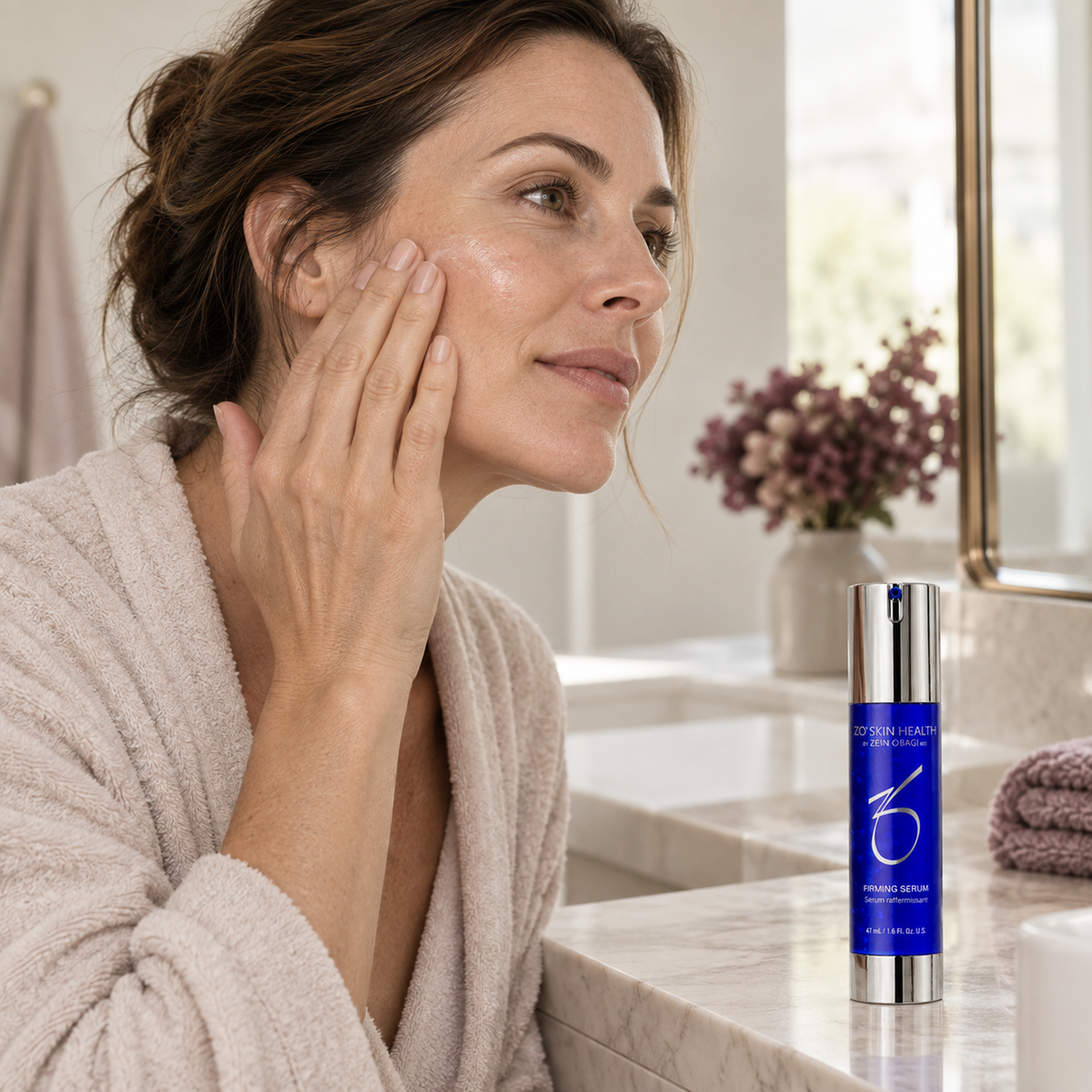 ZO Firming Serum i bruk